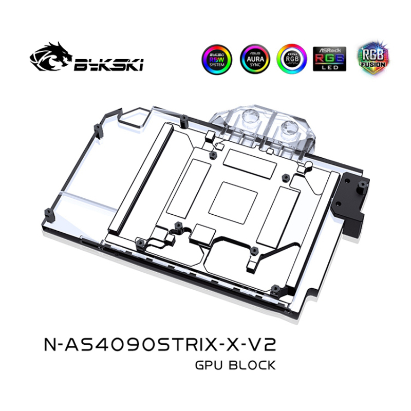 Rtx 3090 24Gb Gddr6X - Bloque de Refrigeración Líquida para GPU