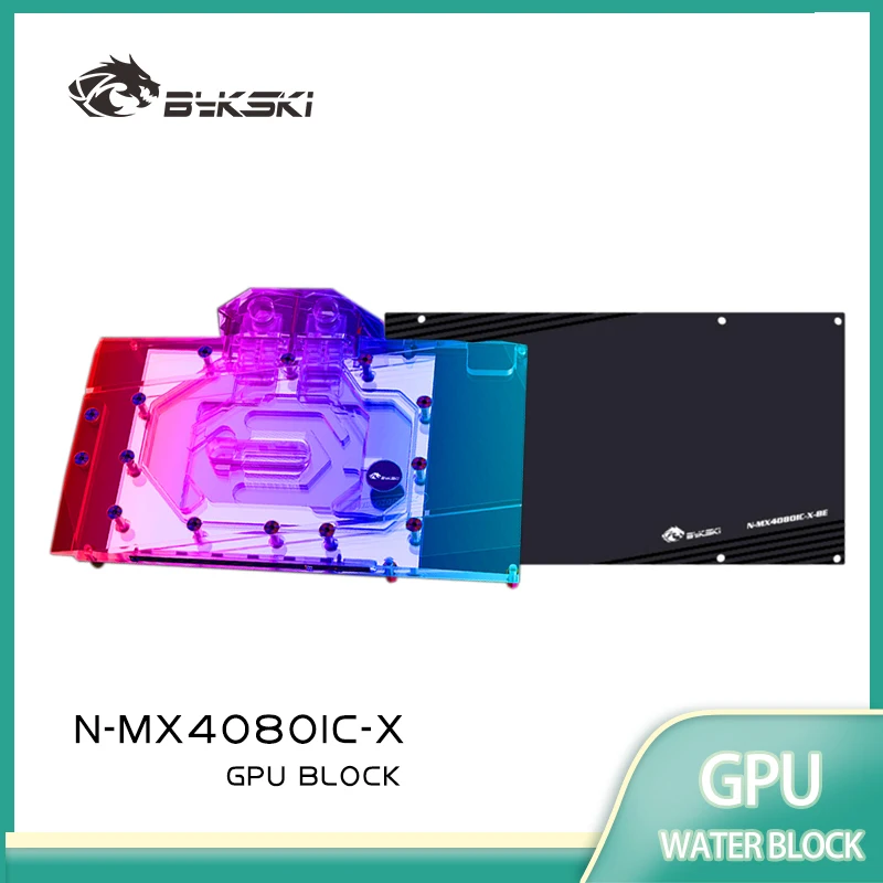 Bloque de GPU Bykski para la t - Rtx 4080 Water Cooling Block reseña y precio